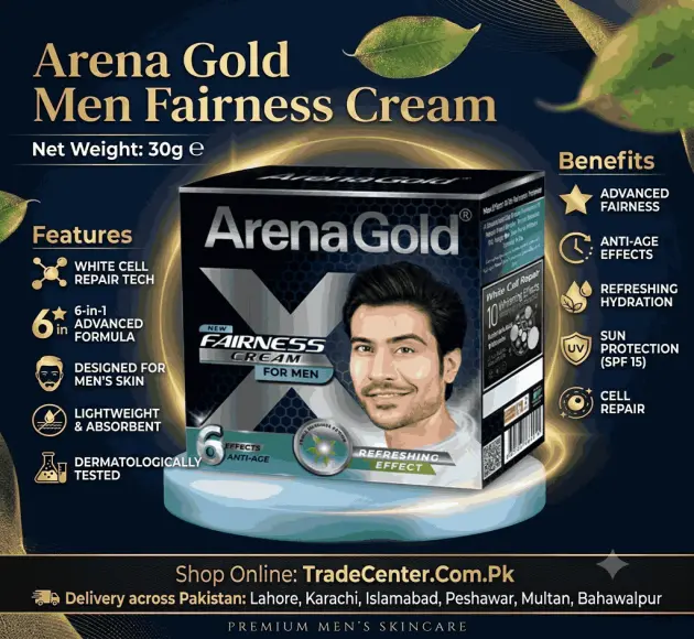 Arena Gold Men Cream In Pakistan