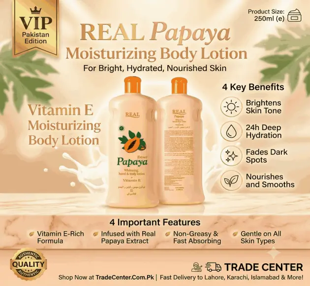 Papaya Vitamin E Moisturizing Body Lotion In Pakistan