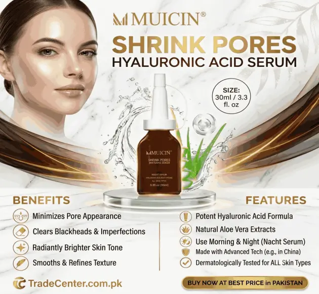 Shrink Pores Hyaluronic Acid Serum In Pakistan